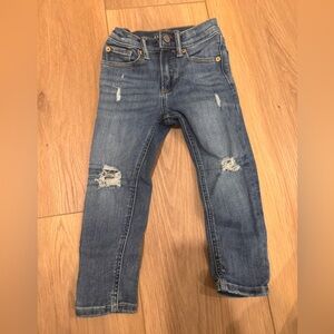 Baby Gap 4T Skinny Distressed Denim Jeans Adjustable